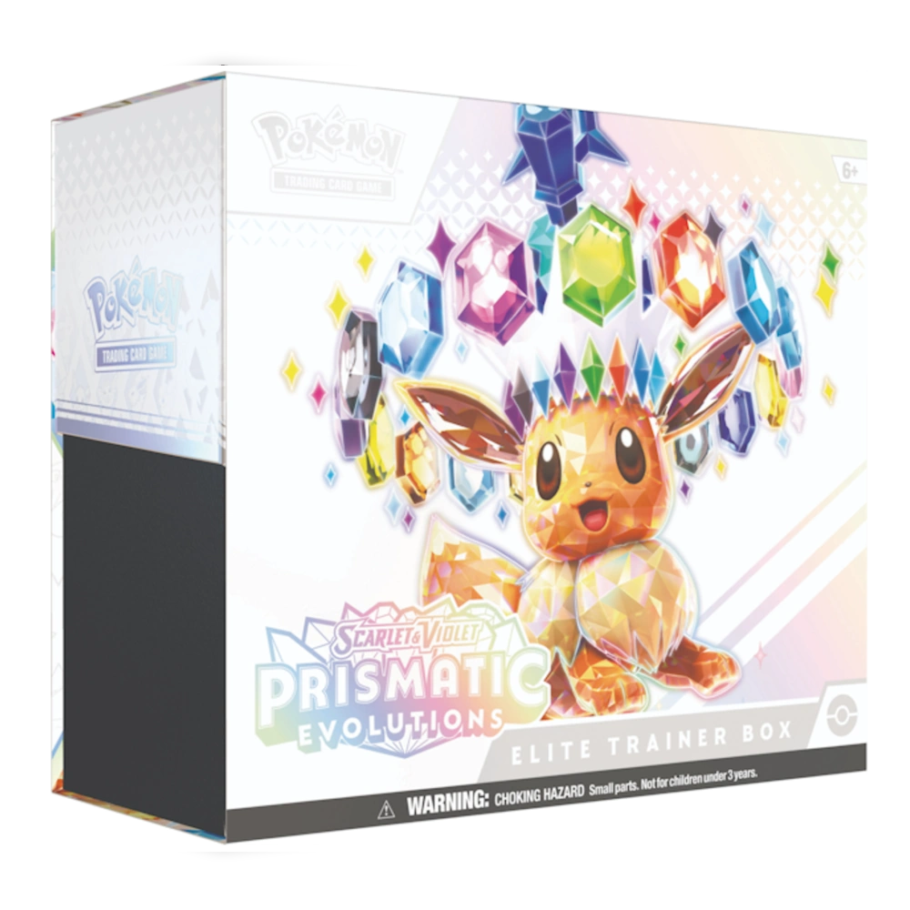 Pokémon TCG Scarlet & Violet: Prismatic Evolutions Elite Trainer Box 1 Pokémon TCG Scarlet & Violet: Prismatic Evolutions Elite Trainer Box