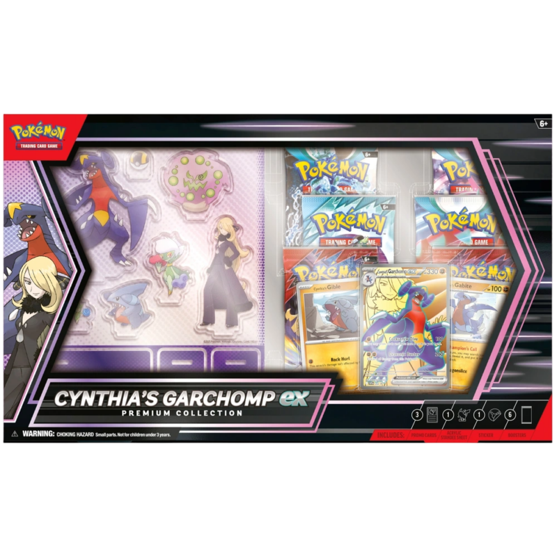 Cynthia's Garchomp ex Premium Collection Box