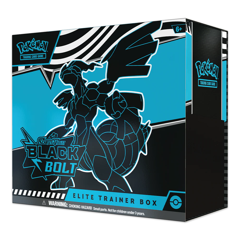Pokémon TCG: Scarlet & Violet - Black Bolt Elite Trainer Box 1 Pokémon TCG: Scarlet & Violet - Black Bolt Elite Trainer Box