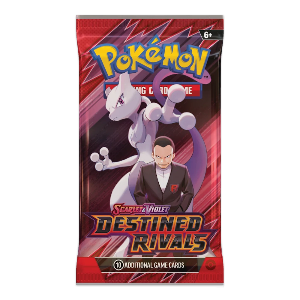 Pokémon TCG Scarlet & Violet: Destined Rivals Booster Pack 1 Pokémon TCG Scarlet & Violet: Destined Rivals Booster Pack