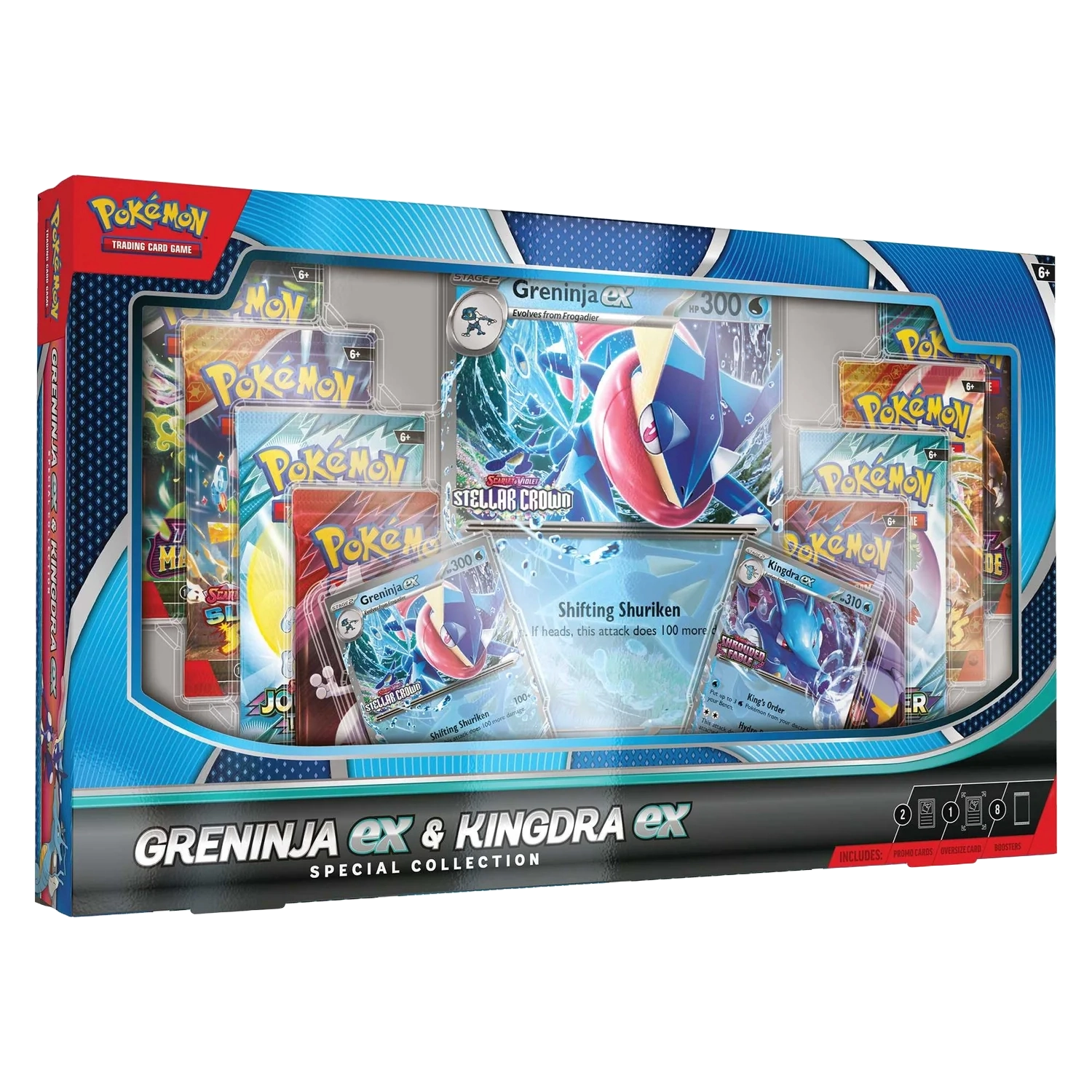 Pokémon TCG: Greninja ex/ Kingdra ex Special Collection 1 Pokémon TCG: Greninja ex/ Kingdra ex Special Collection