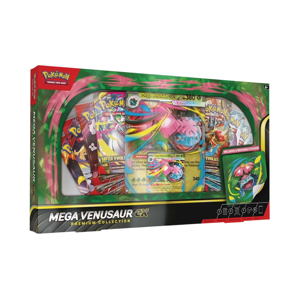 Pokémon TCG: Mega Venusaur ex Premium Collection 1 Pokémon TCG: Mega Venusaur ex Premium Collection