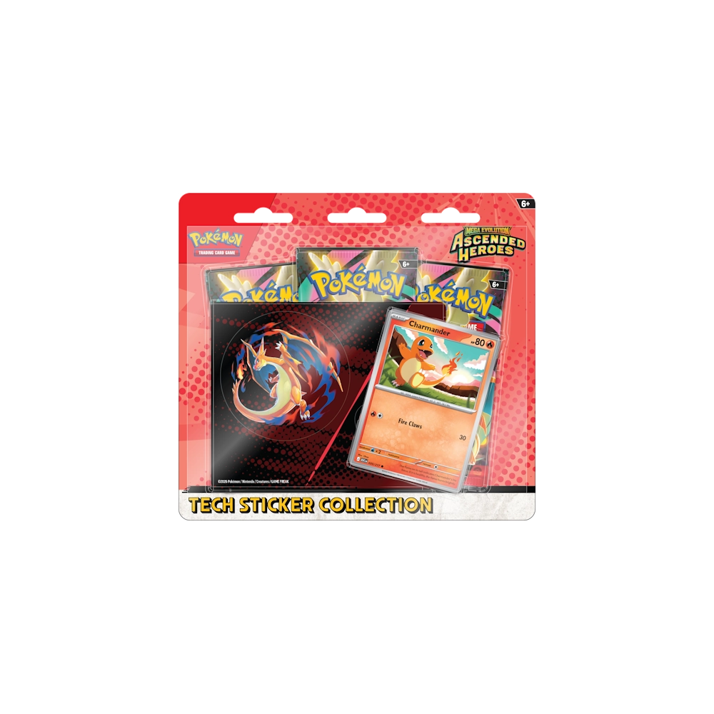 Pokémon TCG: Mega Evolution - Ascended Heroes Tech Sticker Collection (Assortment) 1 Pokémon TCG: Mega Evolution - Ascended Heroes Tech Sticker Collection (Assortment)