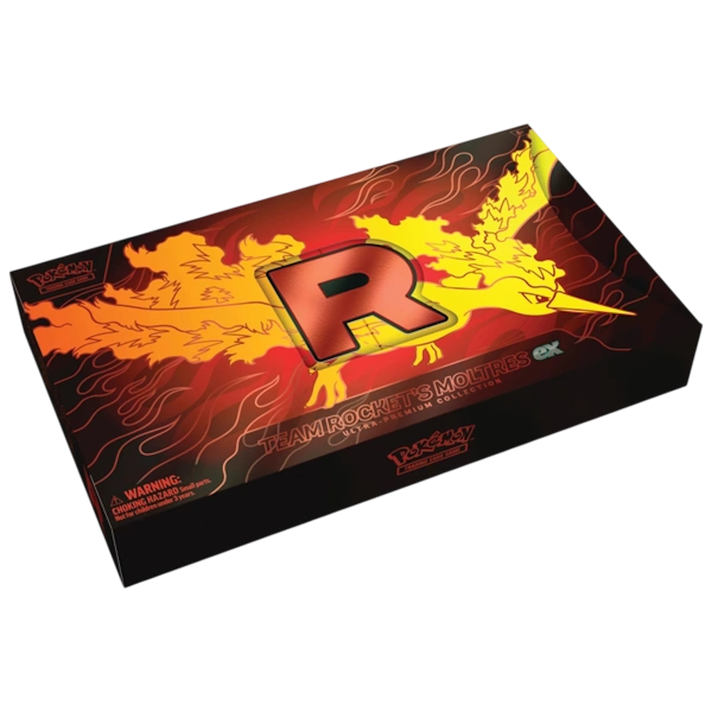 Pokémon TCG: Team Rocket's Moltres ex Ultra-Premium Collection 1 Pokémon TCG: Team Rocket's Moltres ex Ultra-Premium Collection