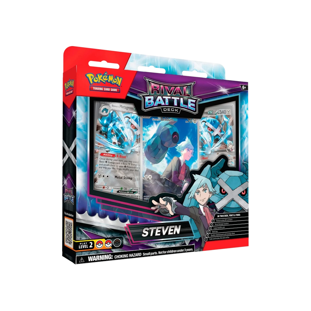 Pokémon TCG: Rival Battle Deck - Steven 1 Pokémon TCG: Rival Battle Deck - Steven