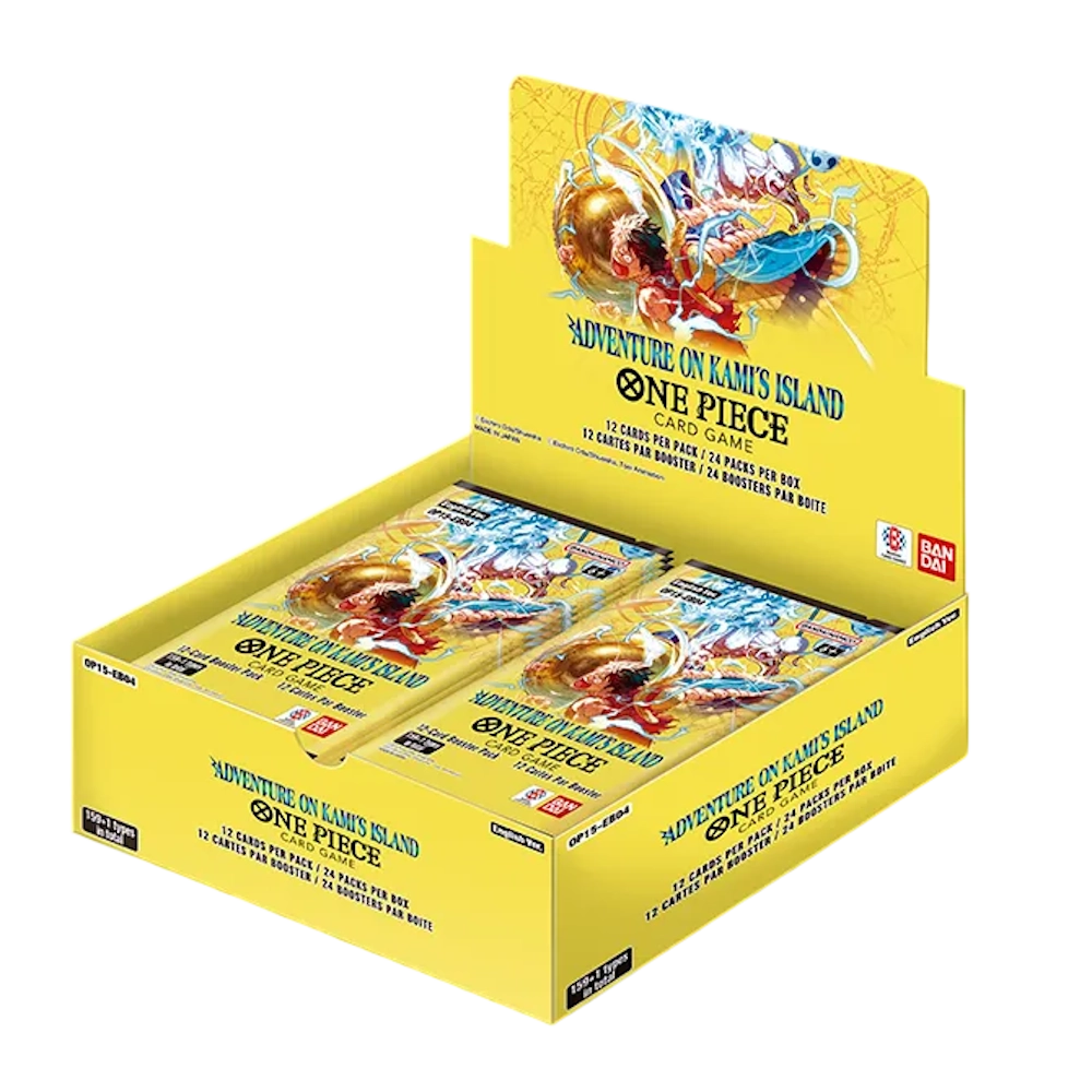 One Piece TCG: Booster Box - Adventure on KAMI's Island (OP-15) (EB-04) 1 One Piece TCG: Booster Box - Adventure on KAMI's Island (OP-15) (EB-04)