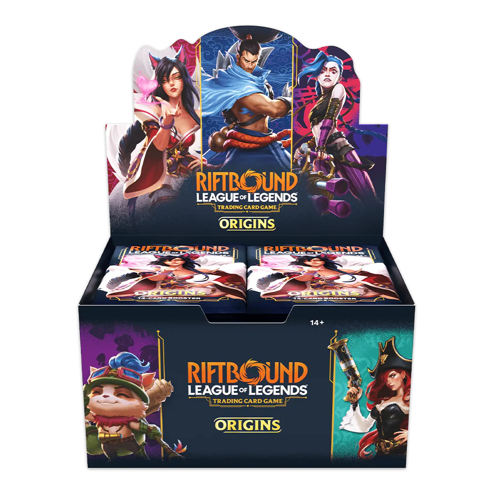 Riftbound: League of Legends Trading Card Game - Origins Booster Box 1 Riftbound: League of Legends Trading Card Game - Origins Booster Box