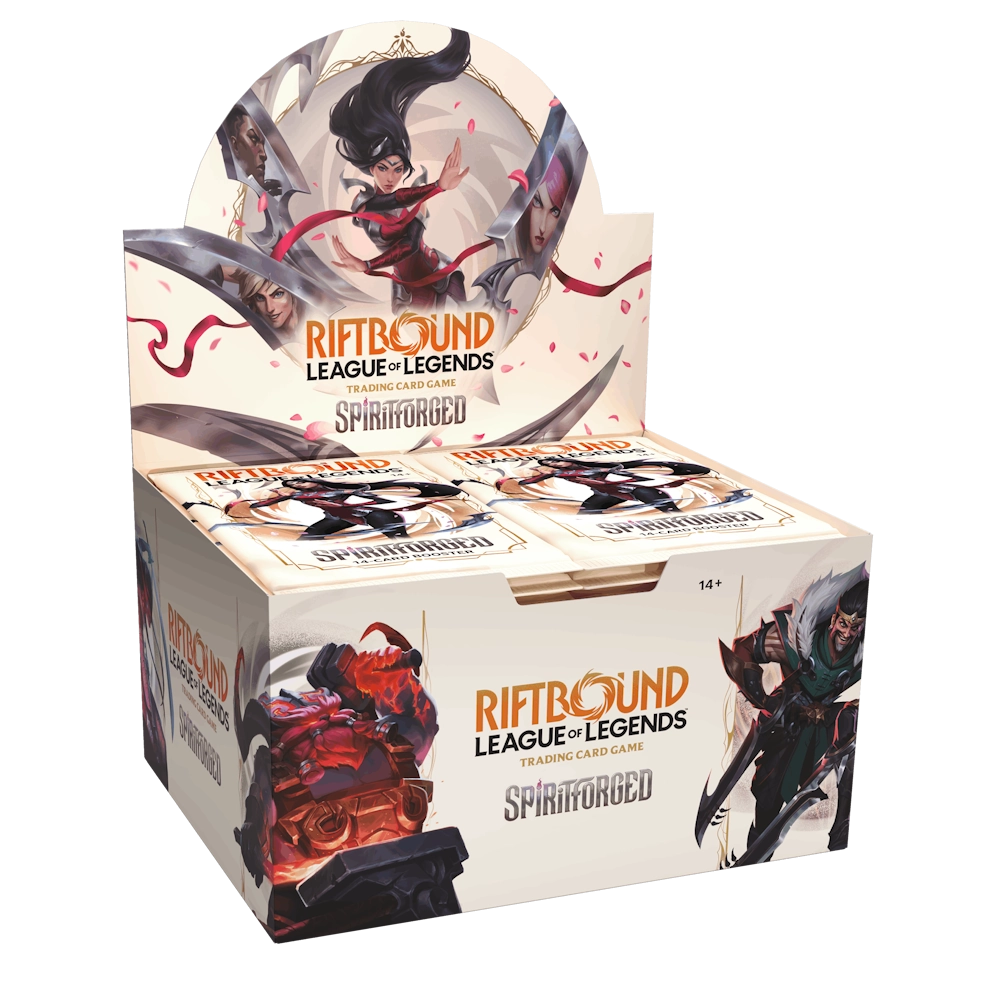Riftbound: League of Legends Trading Card Game - Spiritforged Booster Box 1 Riftbound: League of Legends Trading Card Game - Spiritforged Booster Box