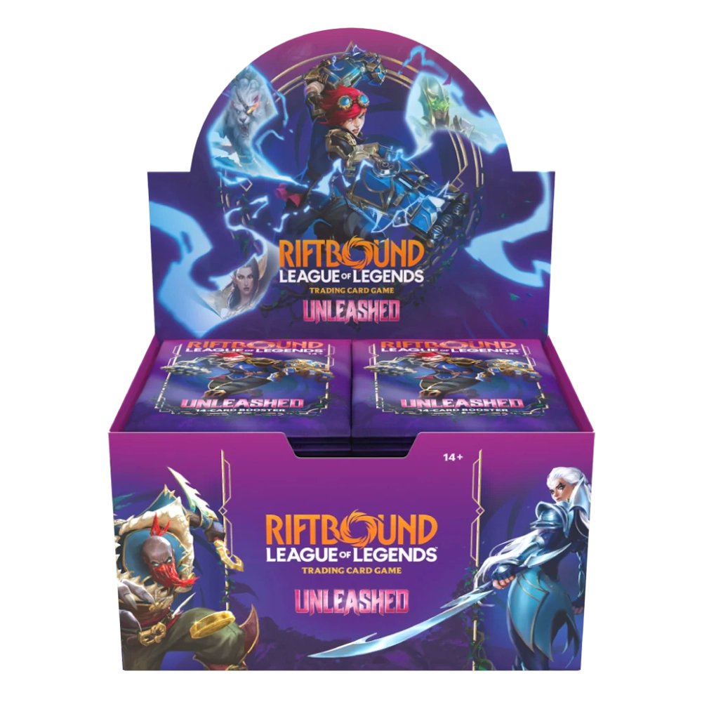 Riftbound: League of Legends Trading Card Game - Unleashed Booster Box 1 Riftbound: League of Legends Trading Card Game - Unleashed Booster Box