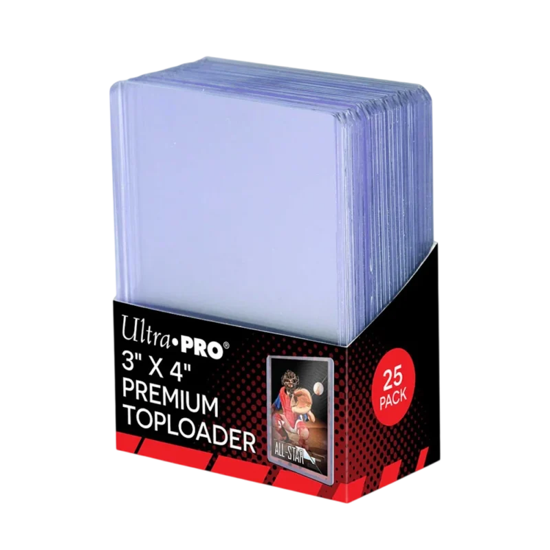 Ultra Pro 3in x 4in Super Clear Premium Toploader 25ct