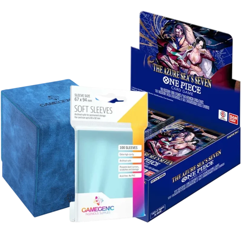 Gamegenic & One Piece TCG: The Azure Sea's Seven Booster Box Bundle