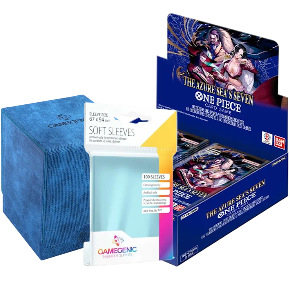 Gamegenic & One Piece TCG: The Azure Sea's Seven Booster Box Bundle 1 Gamegenic & One Piece TCG: The Azure Sea's Seven Booster Box Bundle