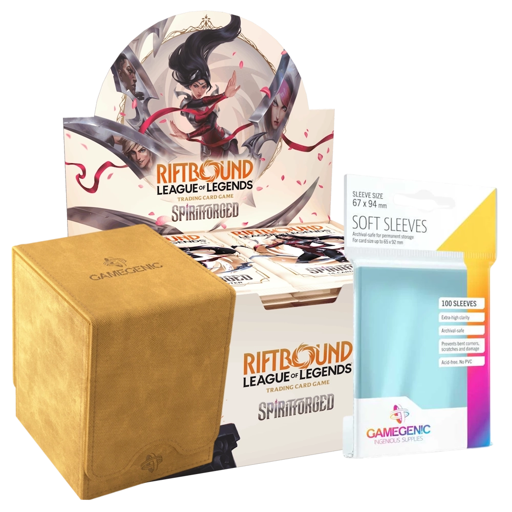 Gamegenic & Riftbound TCG: Spiritforged Booster Box Bundle