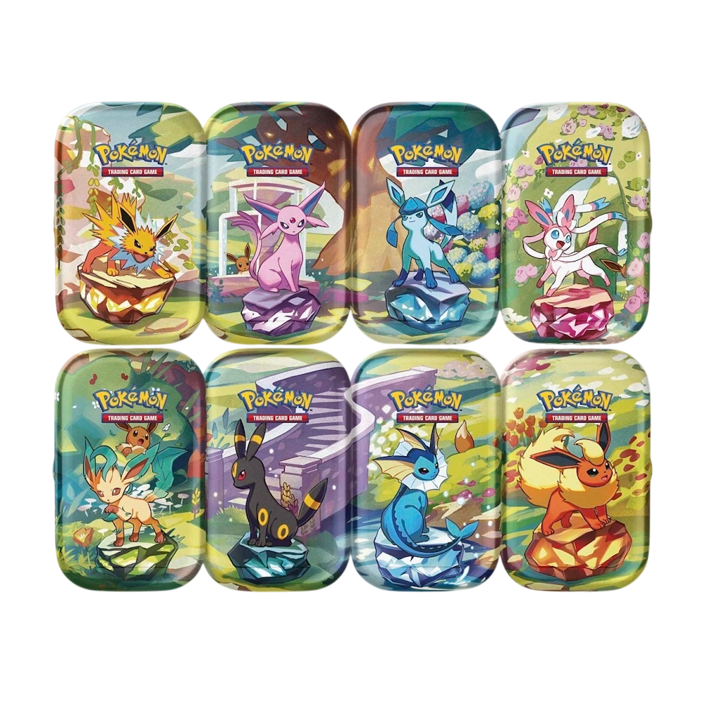 Pokémon TCG Scarlet & Violet: Prismatic Evolutions Mini Tin – Assortment