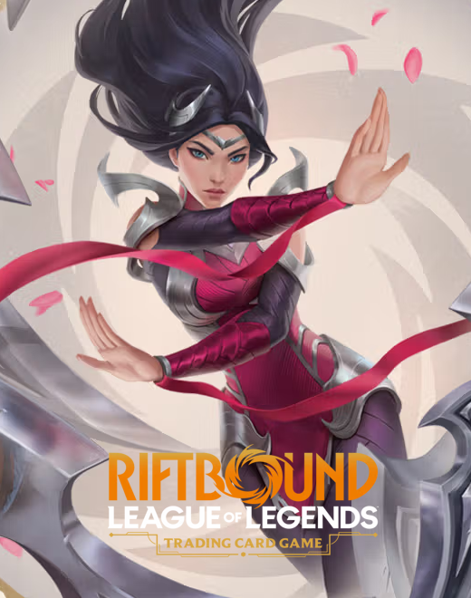 Riftbound background homepage Irelia