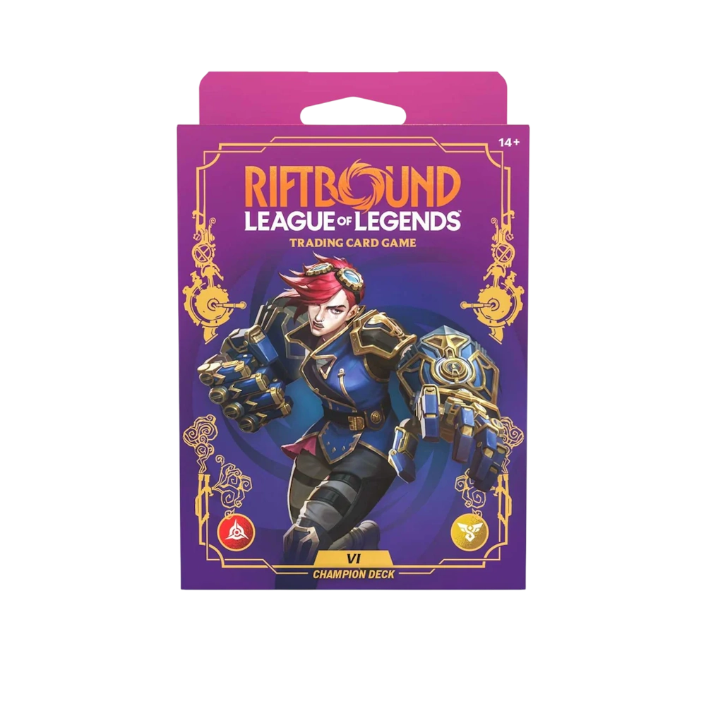 Riftbound: League of Legends Trading Card Game - Unleashed Champion Deck - Vi 1 Riftbound: League of Legends Trading Card Game - Unleashed Champion Deck - Vi