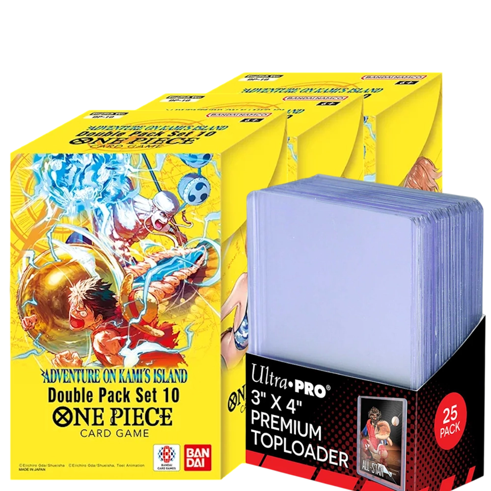 Ultra PRO & One Piece Card Game: Double Pack bundle 1 Ultra PRO & One Piece Card Game: Double Pack bundle