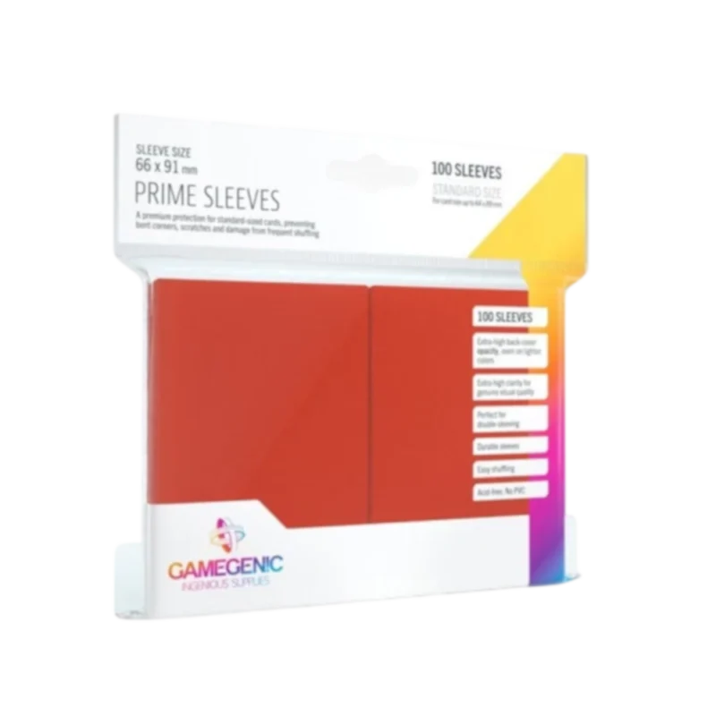 Gamegenic: Matte Prime Sleeves - Red