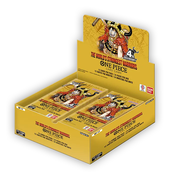 One Piece TCG: Booster Box - The World's Strongest Warriors (OP-17)