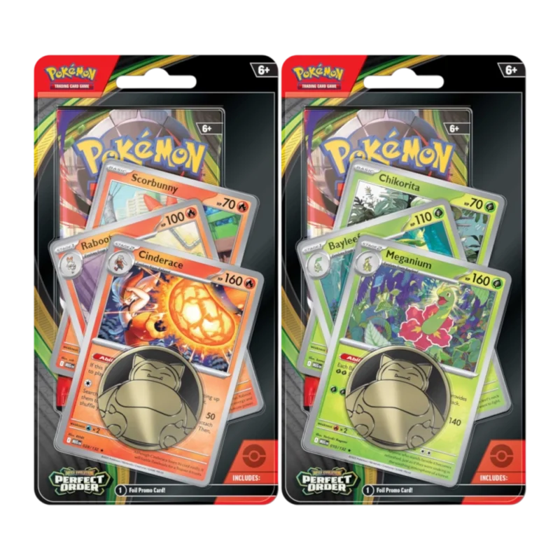 Pokémon TCG: Mega Evolution Perfect Order Premium Checklane Booster - Assortment