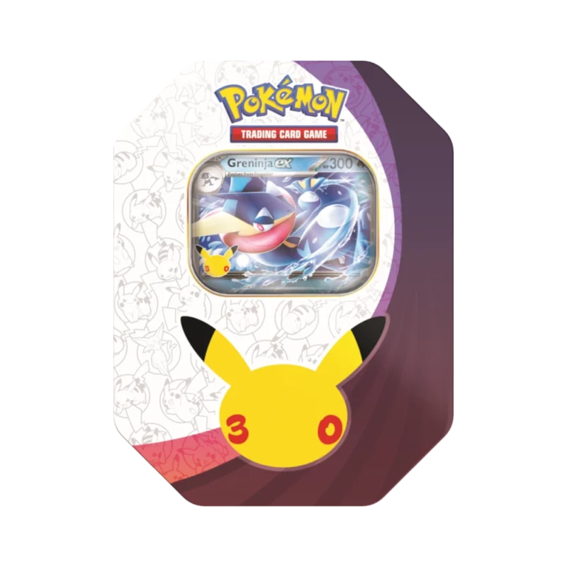 Pokémon TCG: ex Tin - Greninja - 30th Celebration