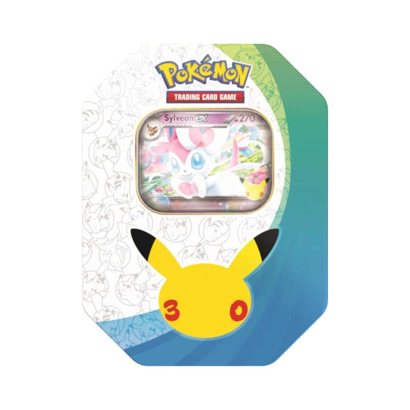 Pokémon TCG: ex Tin - Sylveon - 30th Celebration