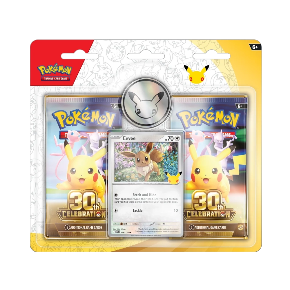 Pokémon TCG: 2 pack Blister - 30th Celebration 1 Pokémon TCG: 2 pack Blister - 30th Celebration