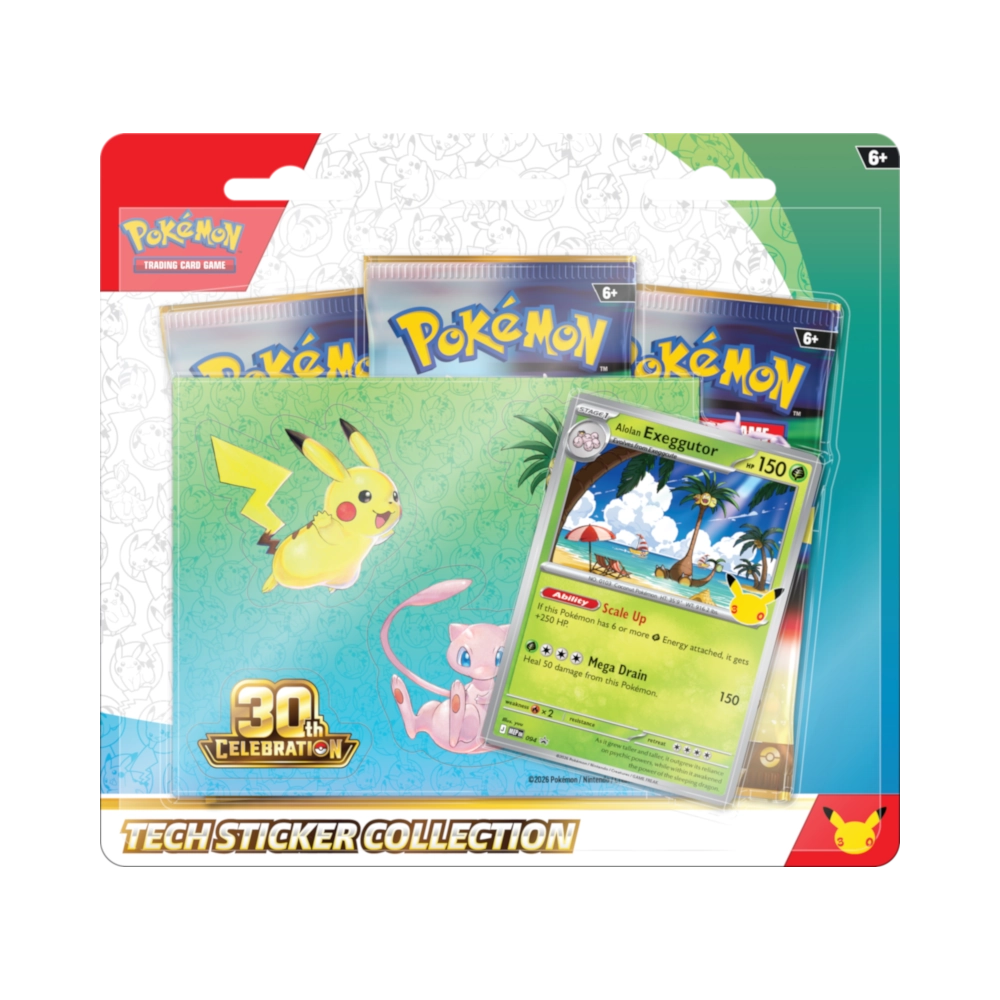 Pokémon TCG: Tech Sticker Collection - 30th Celebration (Assortment) - Image 2