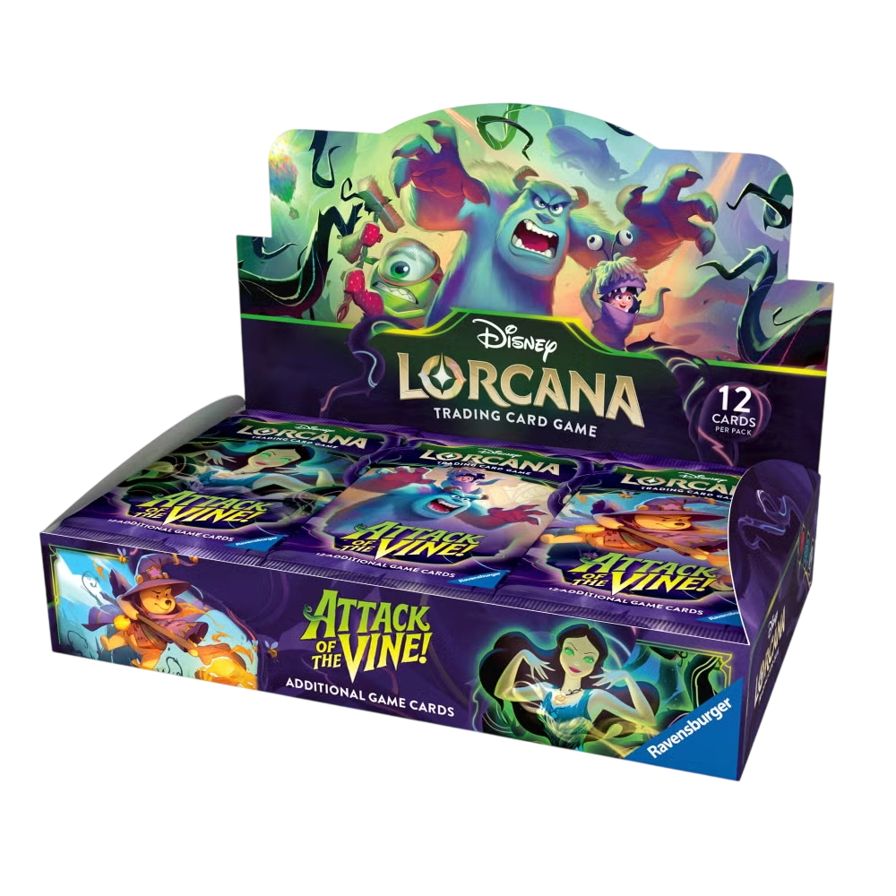 Disney Lorcana TCG: Attack of the Vine Booster box 1 Disney Lorcana TCG: Attack of the Vine Booster box